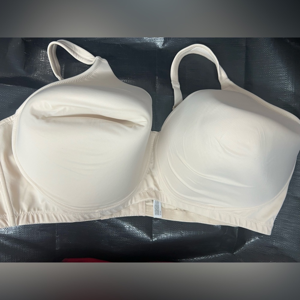 Leading Lady Cream Women's Bra - Wireless